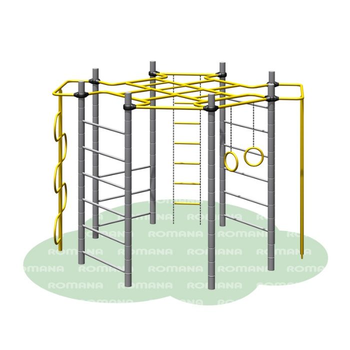 Спортивная детская площадка ROMANA Спорт болалар майдончаси. Воркаут