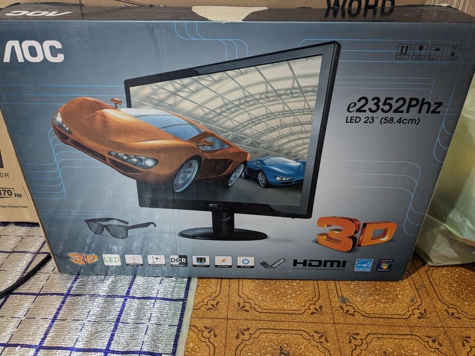 Монитор 24 дюйма AOC e2352 Phz 3D
