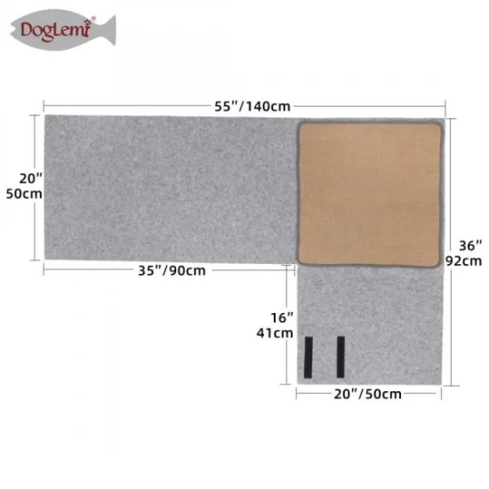 Предпазно покривало за диван - драскало за котка