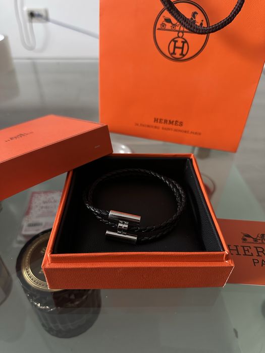 Bratara Hermes Barbateasca piele