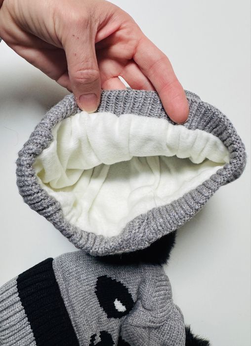 Set caciula si fular pt copii