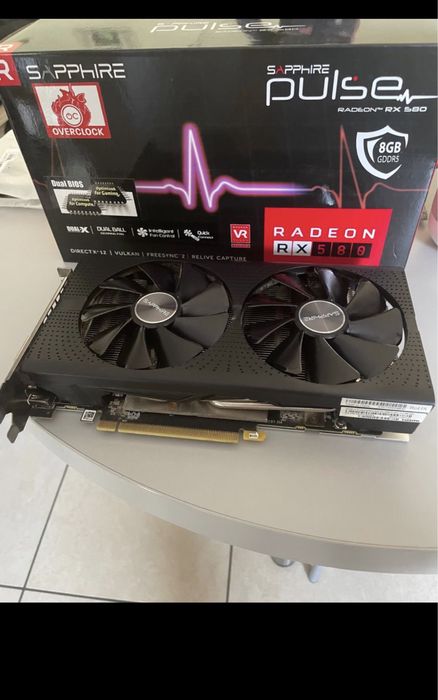 Rx 580 8GB Sapphire Plus +