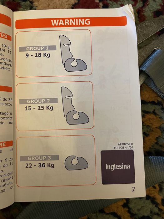 Scaun auto pentru copil