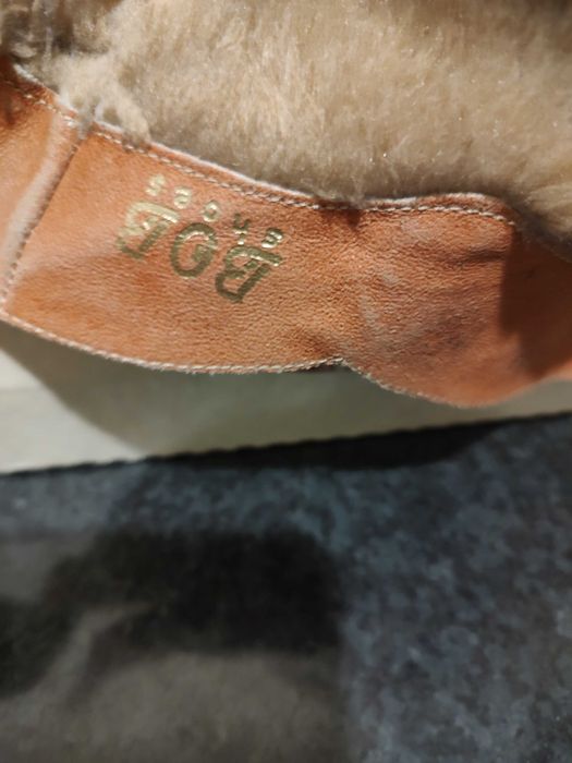 Cizme BOB piele intoarsa crem