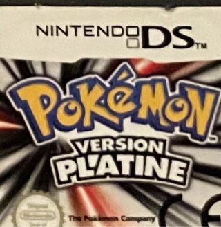 Nintendo DS POKEMON version PLATINE plus plus