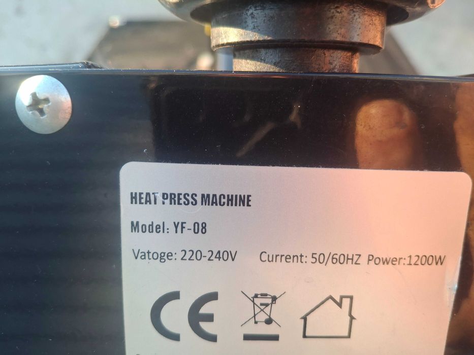 Термотрансферна Преса за тениски 37x37cm