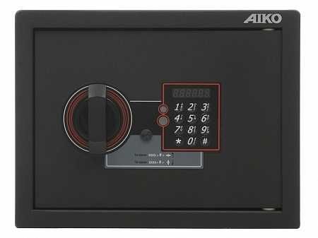 Гостиничный сейф AIKO SH-23 EL NEW — надежная защита ваших ценностей