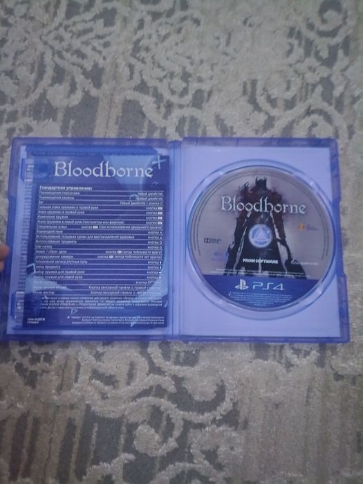 Диск для PS4. Игра Bloodborne