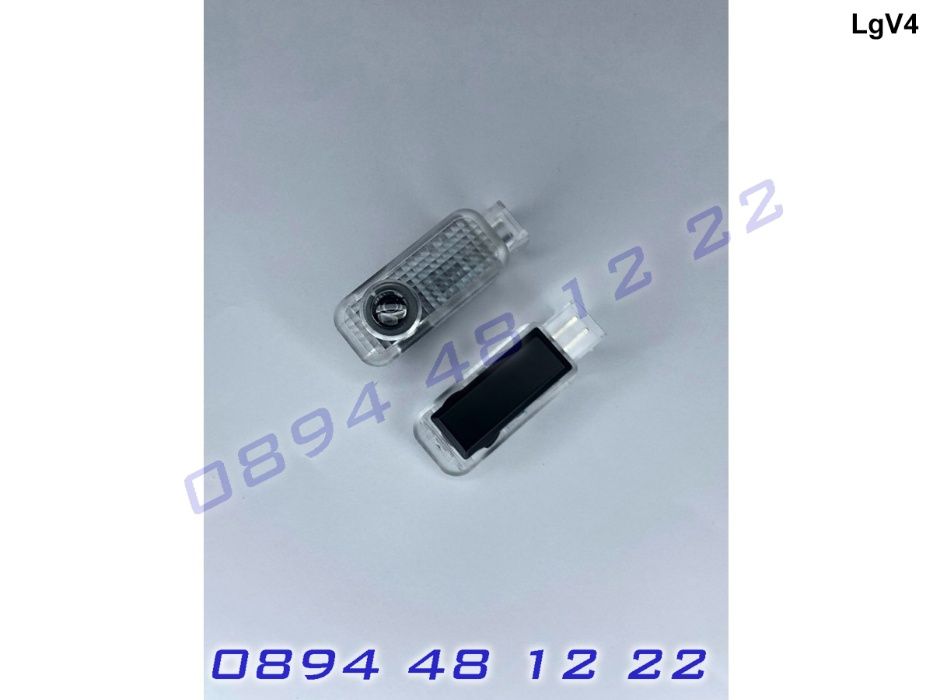 LED ЛЕД Светещо Лого Проектор Врата Автомобил Кола Проектори VW Golf