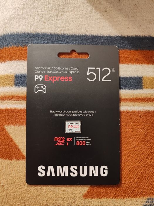 Samsung P9 micro sdxc express 512 GB
