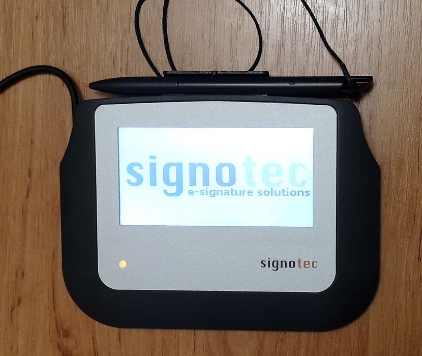 Tableta semnătura digitală Signotec Sigma