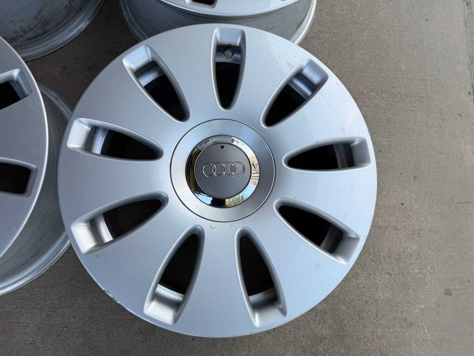 4 бр. оригинални алуминиеви джанти AUDI 16" 5x112 ф57.1, ET42, 7J.