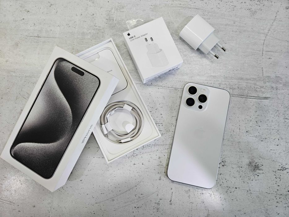 Apple - iPhone 15 Pro Max 256GB - Перфектно състояние гр. Монтана