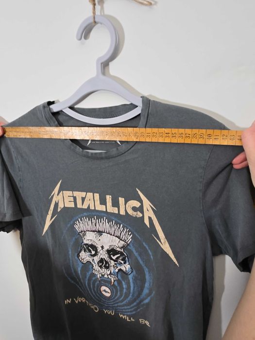 Tricou barbati/unisex Metallica S – rock band tee, vintage, negru