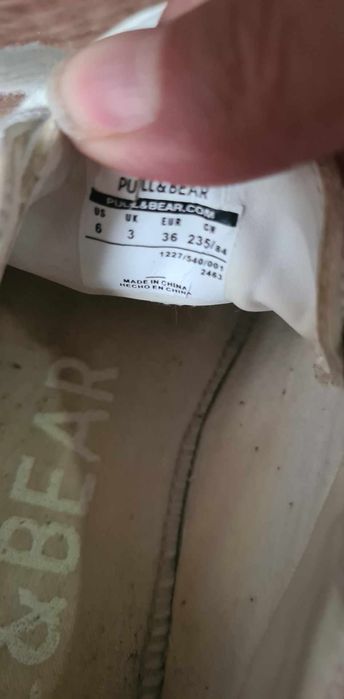 Adidasi nr 36,puțin purtați