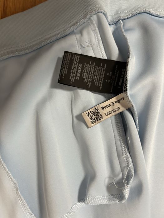 bluza de trening palm angels baby blue albastru deschis noua