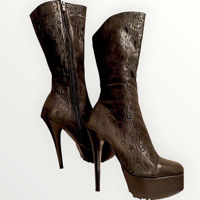 Нови ботуши Bianki с кутия