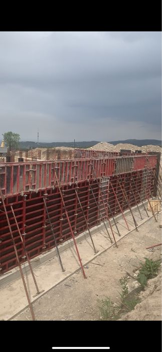 Аренда опалубки стен и перекрытия