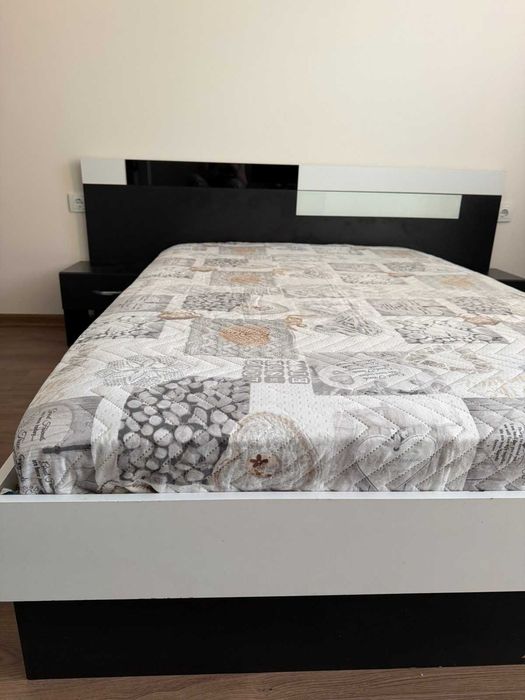 Спален комплект - спалня + гардероб + 2 нощни шкафчета + матрак