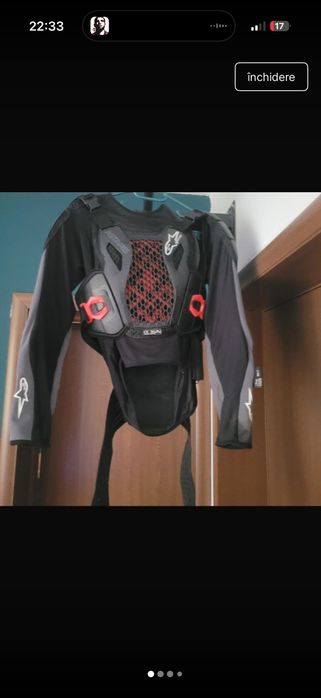 vand armura alpinestars bionic V2