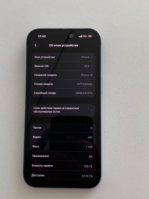 iPhone 15 Всё идеал