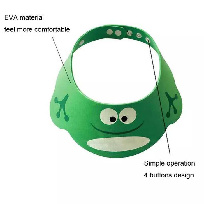 Детский козырёк шапка для душа защита глаз для ванны