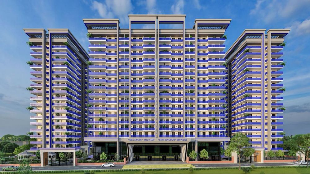 Продажа квартира 2 хонали|74.5кв.м|Xon Saroy Ocean