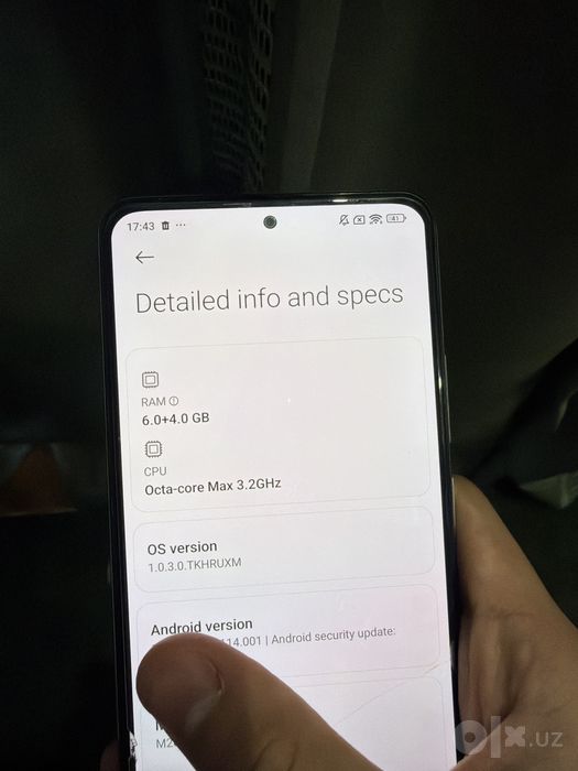 Poco f3 128gb, 6gb