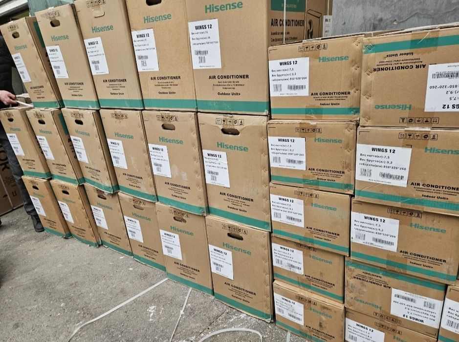 Кондиционер Hisense 12/18/24 inverter Доставка бесплатно