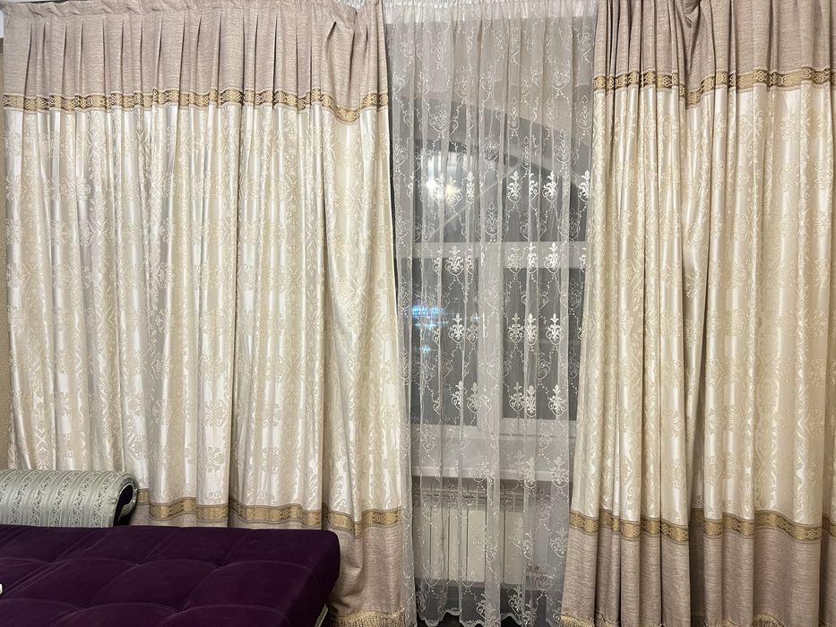 Продам шторы + тюль в комплекте