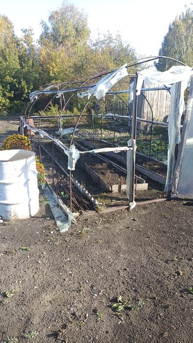 Теплица каркас металл