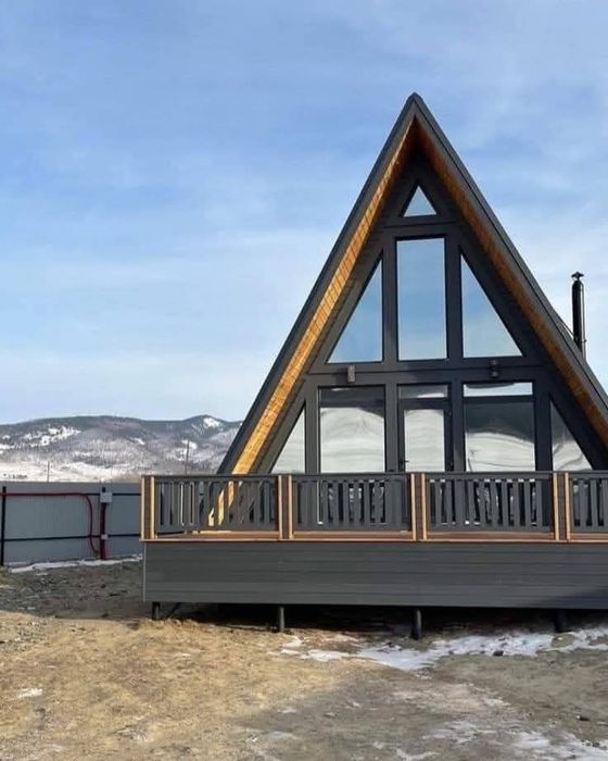 Vând case modulare din lemn stil Afrem