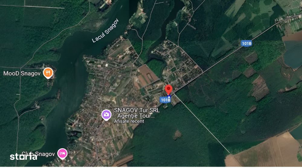 Teren intravilan de vânzare în Snagov, 995 mp, Lângă Pădure!