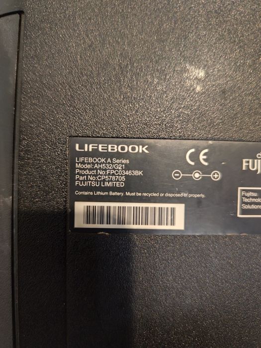 Ноутбук FUJITSU б/у
