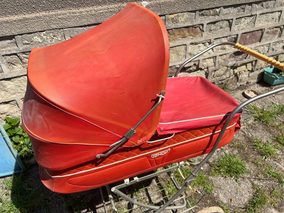 Ретро каляска СССР Бемби бебешка количка
