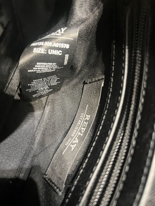 REPLAY Кожена дамска чанта