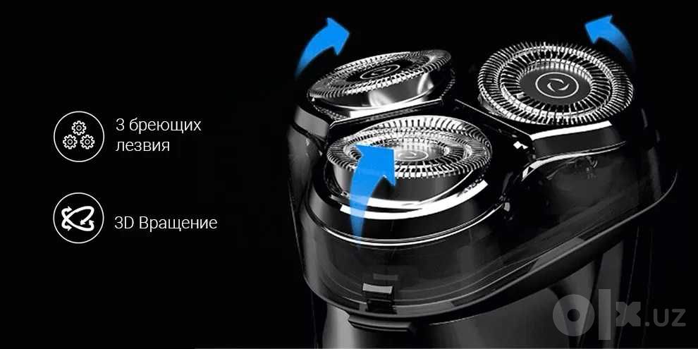 СКИДКА! Электробритва Enchen BlackStone Electric Shaver (черно-серый)