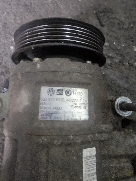 Compresor AC Skoda Fabia (1999-2008) 1.9 Motorina 2003, 6Q0820803D / S