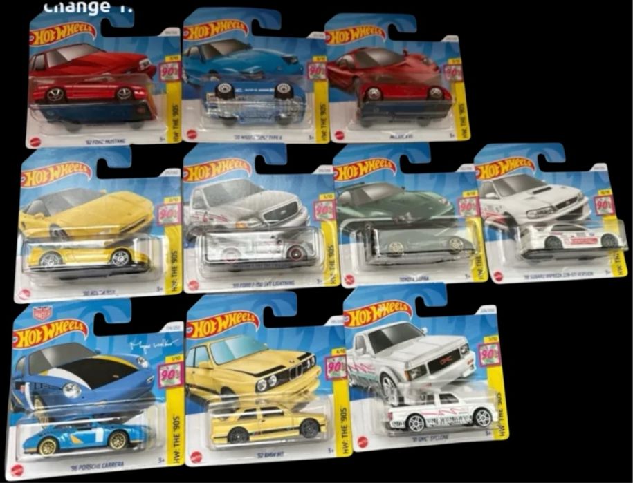 Hot wheels The 90’s, 70’s vs 90’s и други модели .
