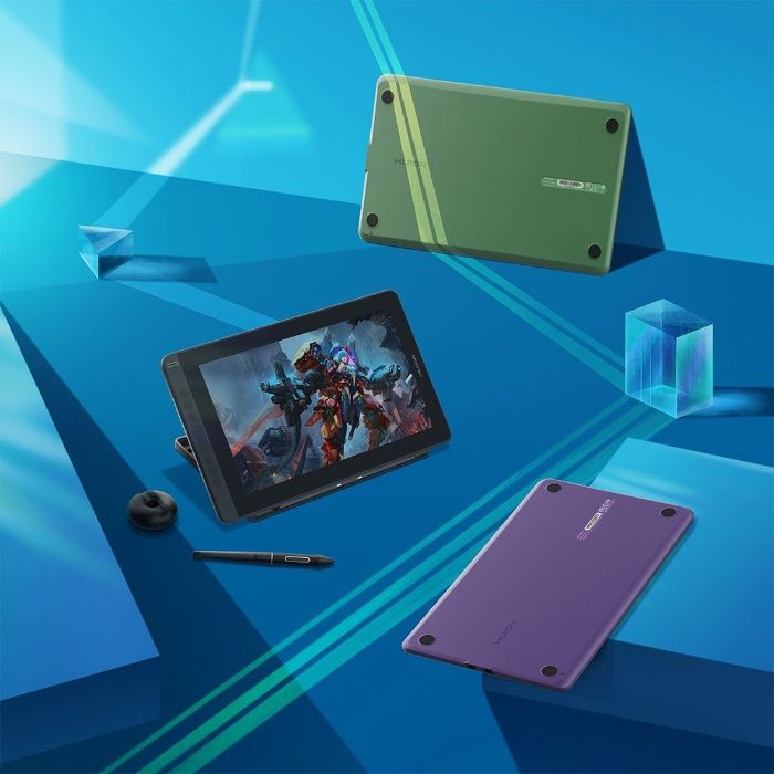 Графический планшет с экраном Huion Kamvas 13 + Перчатка