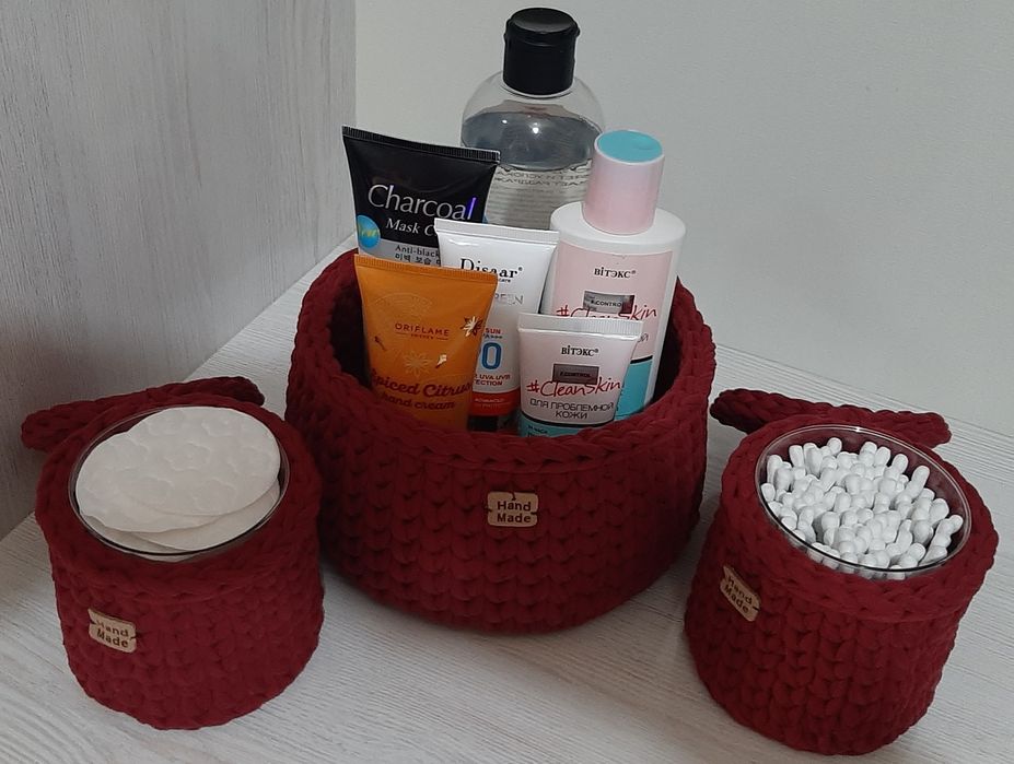 Корзинки для косметических средств