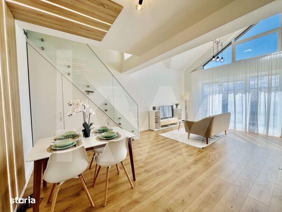 Penthouse 2 camere -  2 bai