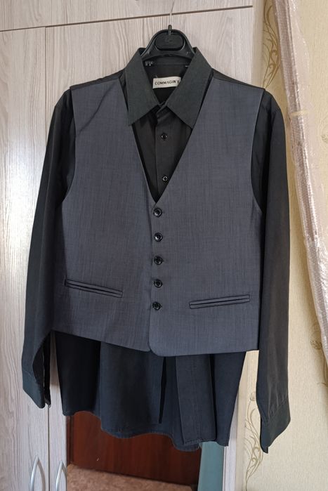 Пиджак с жилетом , 48 размер