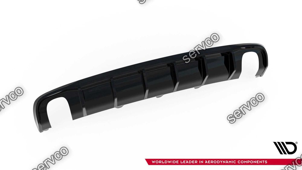 Difuzor bara spate Audi A4 B8.5 Facelift 2011-2015 v33 Maxton Design