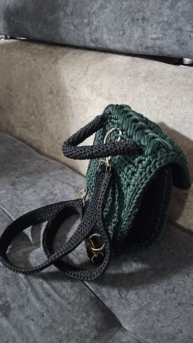 Сумка бязный зеленый