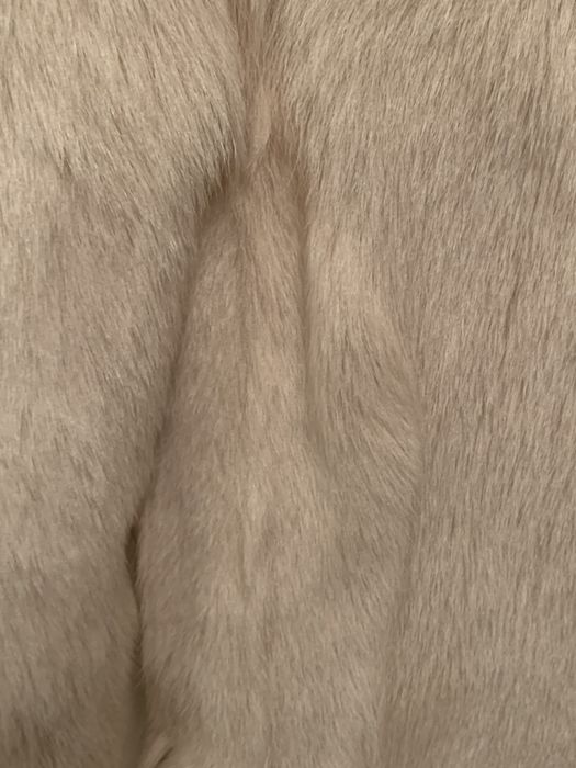 Палто от естевена агнешка кожа на Zara