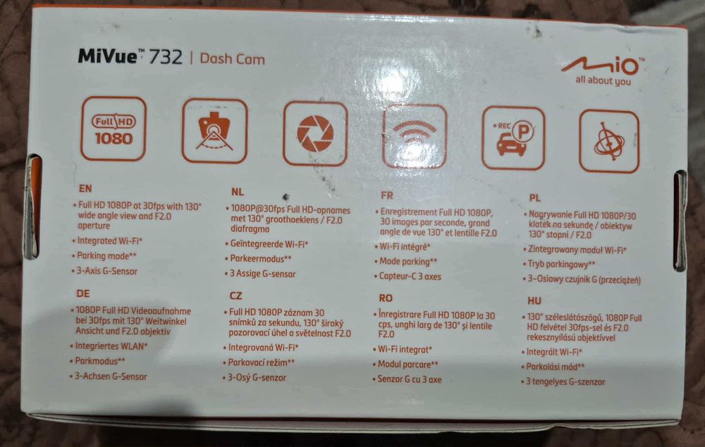 Camera bord auto Mio MiVue 732 HD