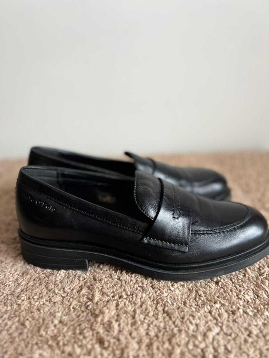 Кожени лоуфъри мокасини обувки Marco O’Polo, размер 39, като нови