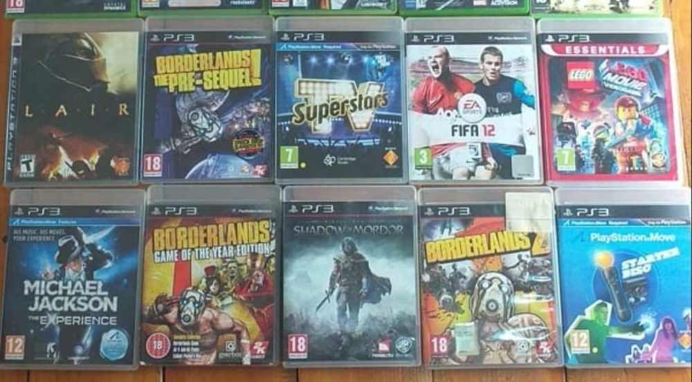 Set 16 jocuri majorit. pt PS3/X-box 360 PlayStation 3/FIFA 18 pt PS 4