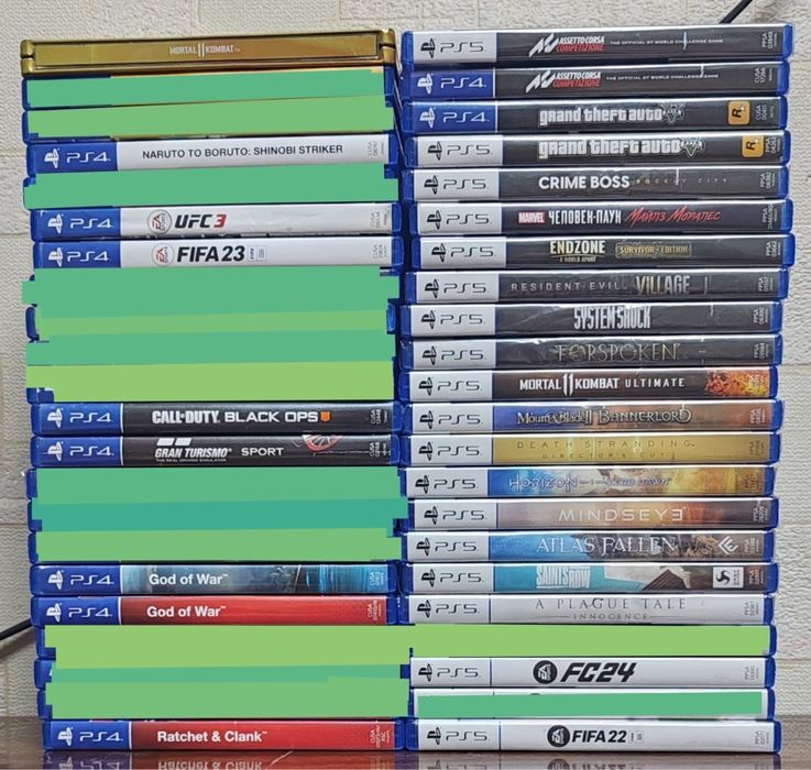 Продам диски пс 4 пс 5